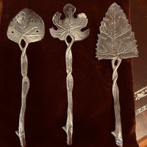 Ornate Silverware Spoon * Fork * Cake Server